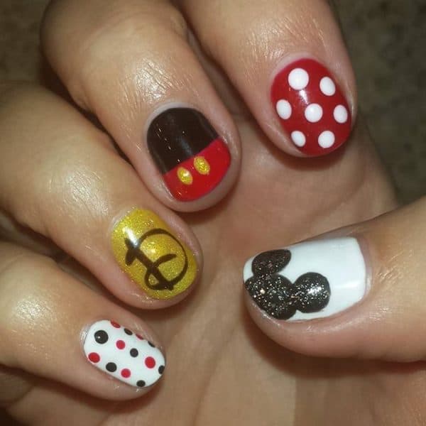 Interesting Disney Nails Designs That Even Adults Will Go Crazy For