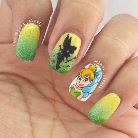 Interesting Disney Nails Designs That Even Adults Will Go Crazy For