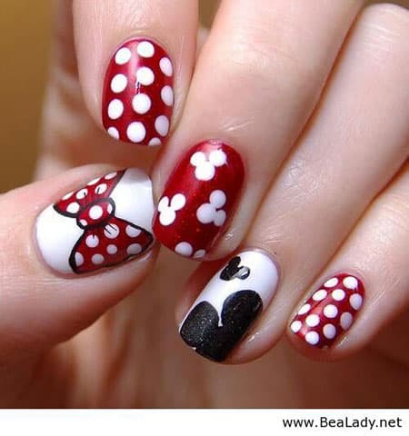 Interesting Disney Nails Designs That Even Adults Will Go Crazy For