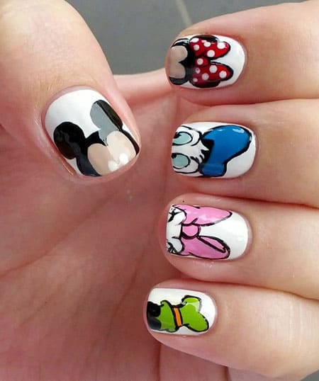 Interesting Disney Nails Designs That Even Adults Will Go Crazy For
