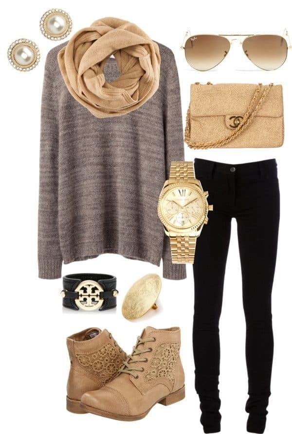 Casual Fall Polyvore Ideas To Keep You Warm And Modern In Fall