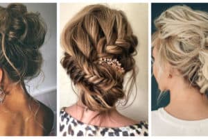 Messy Updo Hairstyle Archives All For Fashion Design