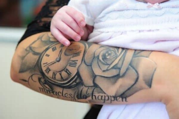 Sentimental Newborn Tattoo Ideas That Will Inspire You For Your New Special Tattoo As A Parent