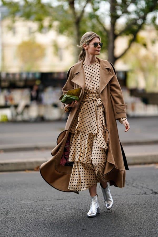 Pretty Fall Polka Dots Outfits That Will Make You Look Fancy This Season