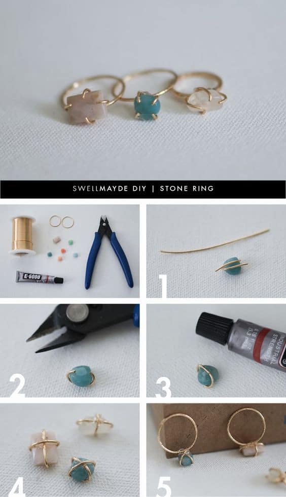 Gorgeous DIY Rings Tutorials That You Would Love To Make