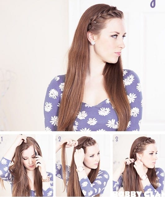 Exquisite Braided Bangs Tutorials That Will Grab Your Attention
