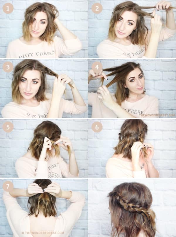 Exquisite Braided Bangs Tutorials That Will Grab Your Attention