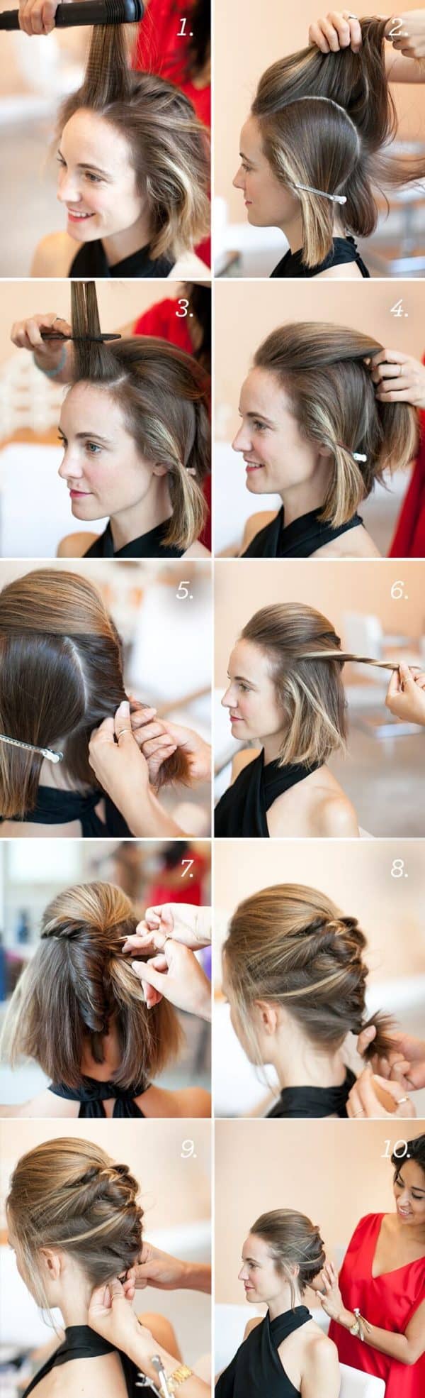 Beautiful Short Hairstyle Tutorials For Every Occasion