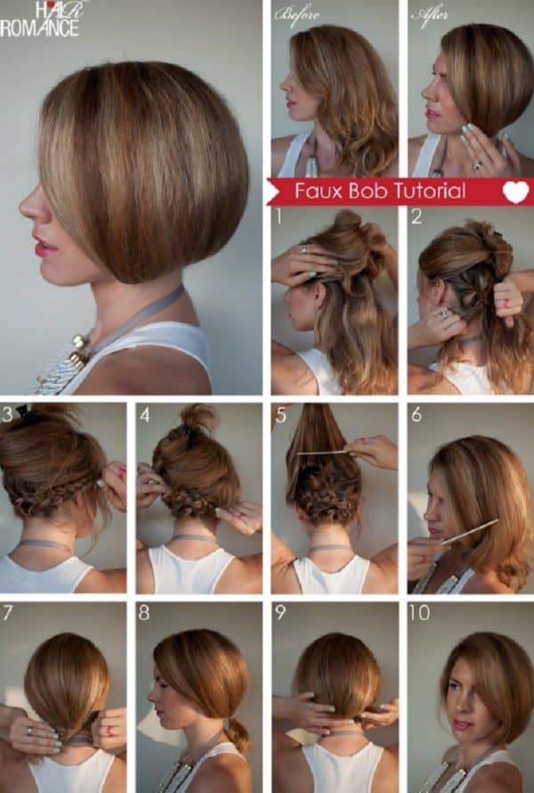 Beautiful Short Hairstyle Tutorials For Every Occasion