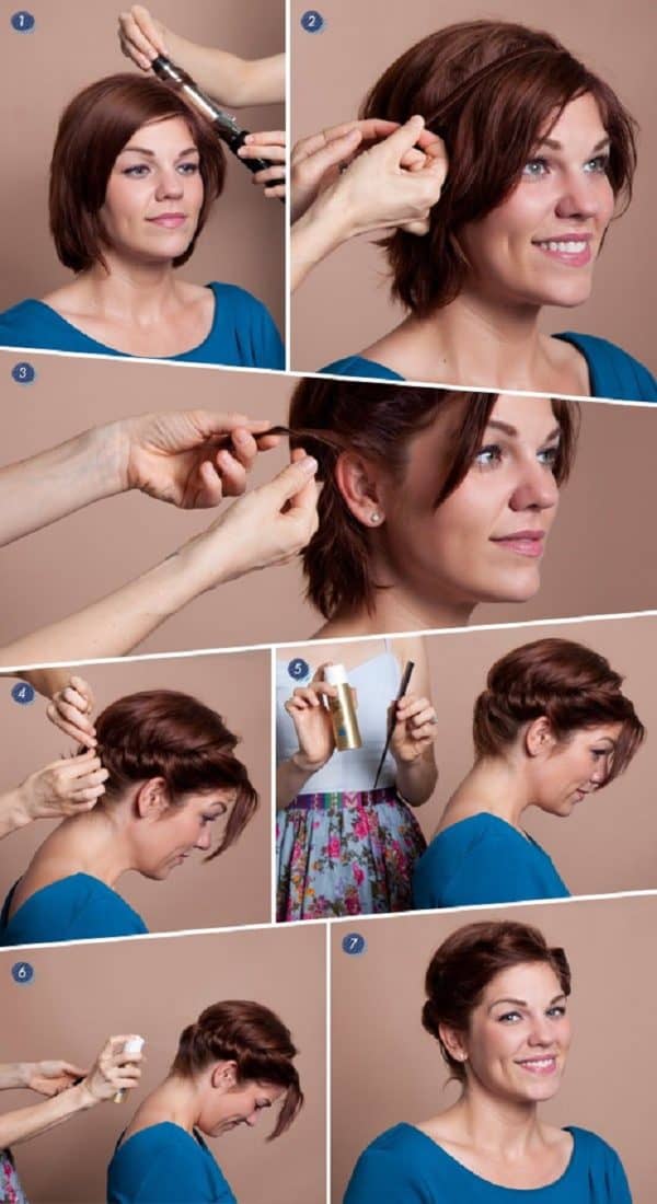 Beautiful Short Hairstyle Tutorials For Every Occasion
