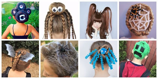 Spooky Halloween Hairstyles That Your Kids Are Going To Love