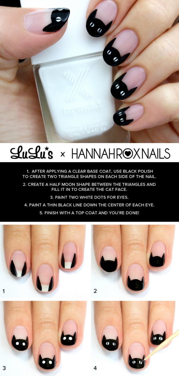 Scary Halloween Manicure Tutorials That Will Catch Your Eye