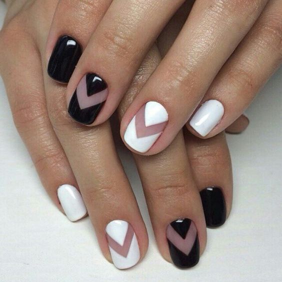 Negative Space Manicure Ideas That Are Sophisticated And Stylish