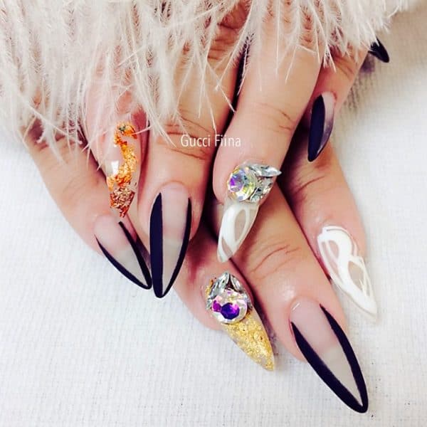 Negative Space Manicure Ideas That Are Sophisticated And Stylish