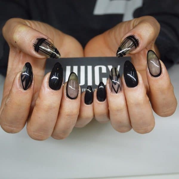 Negative Space Manicure Ideas That Are Sophisticated And Stylish