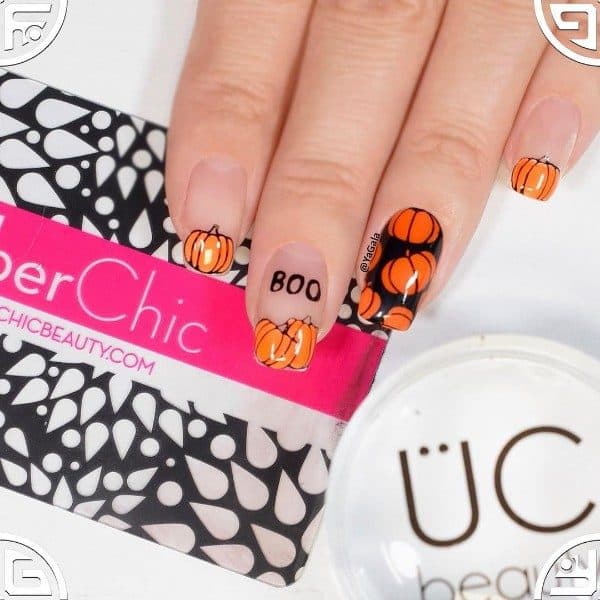 Pumpkin Nails That Are Just Great For Halloween And This Fall