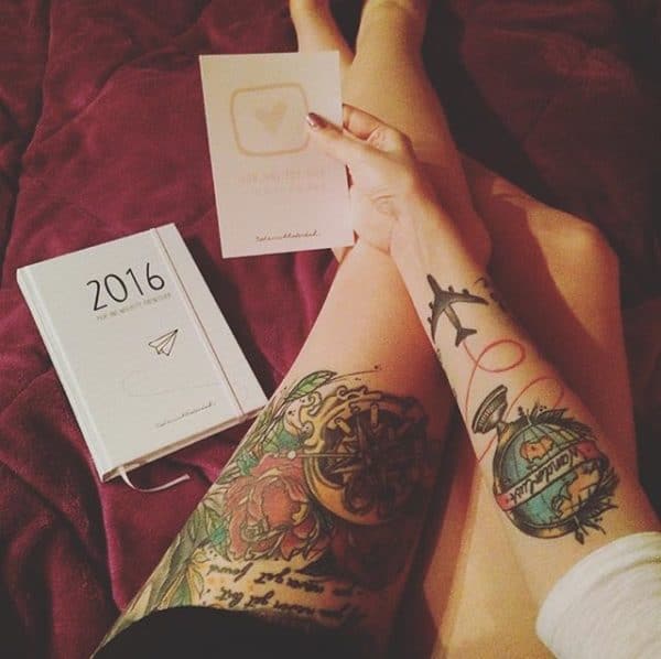 Tremendous Travel Addict Tattoo Ideas That Are Perfect For All The Wanderlusts