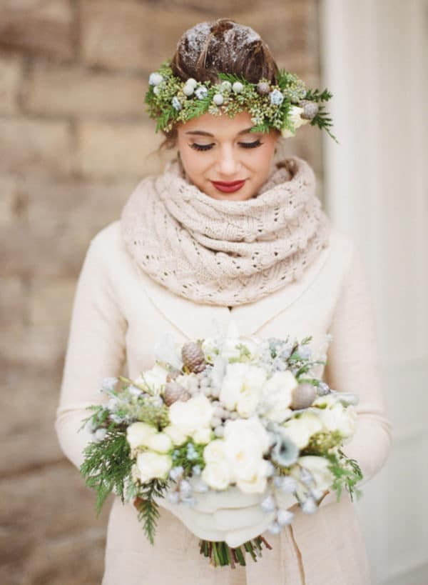 Whimsical Winter Wedding Hairstyle Ideas That Will Leave You Speechless