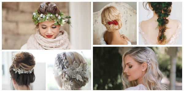 Whimsical Winter Wedding Hairstyle Ideas That Will Leave You