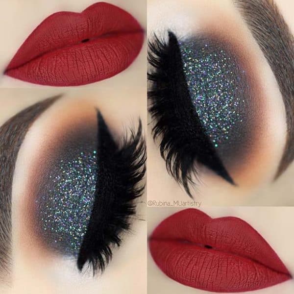 Glitter Makeup Ideas That Are Just Perfect For This Christmas