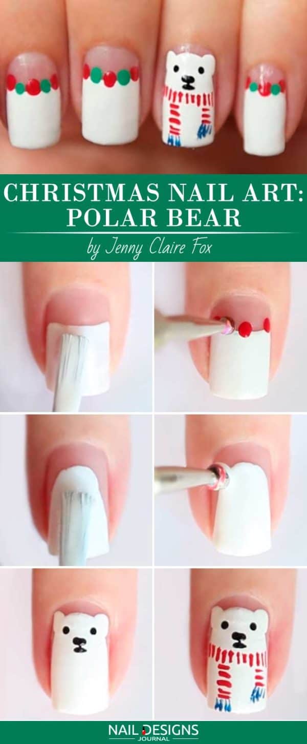 Joyous Christmas Nails Tutorials To Cherish The Holidays