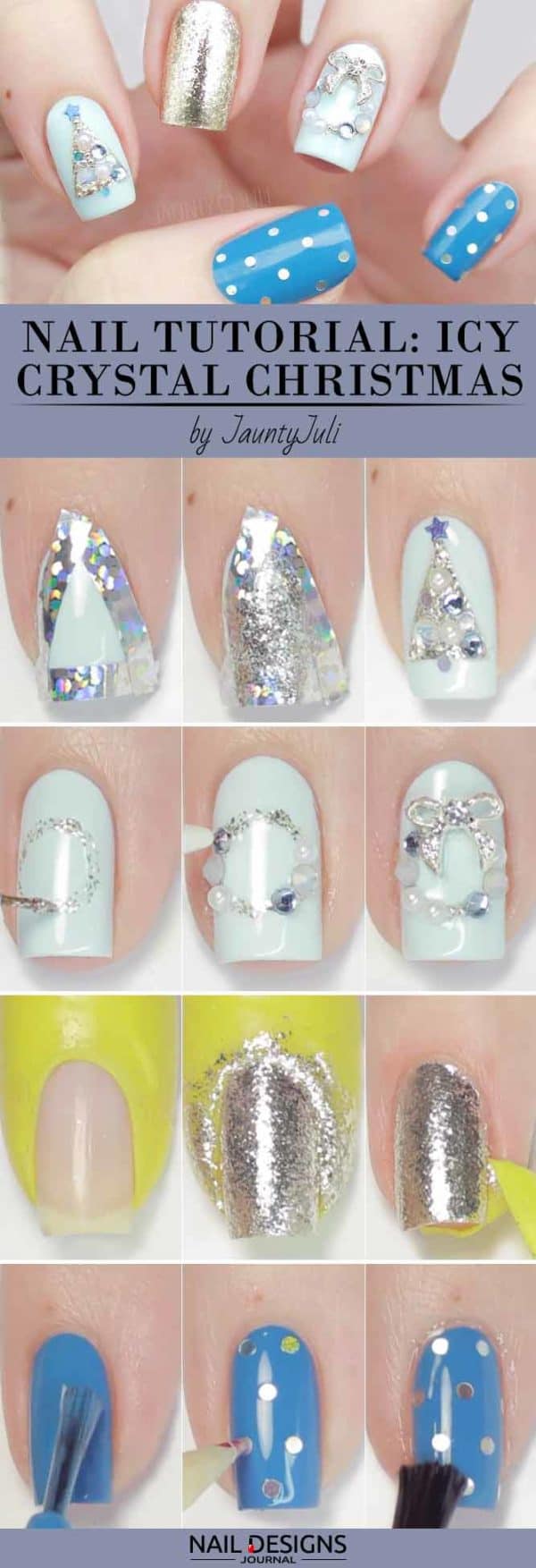 Joyous Christmas Nails Tutorials To Cherish The Holidays