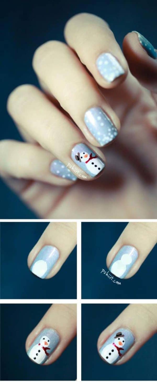 Joyous Christmas Nails Tutorials To Cherish The Holidays