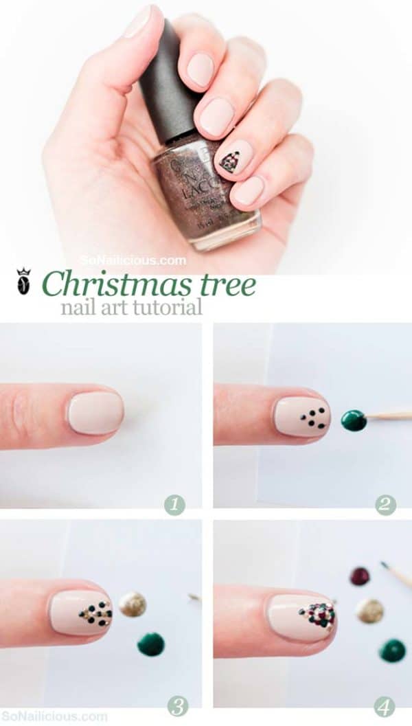 Joyous Christmas Nails Tutorials To Cherish The Holidays