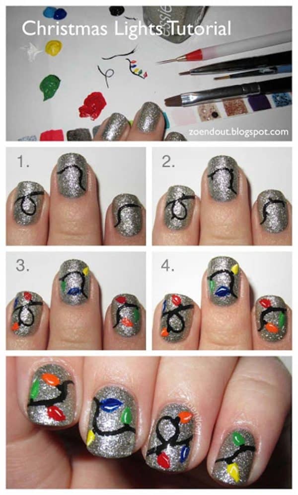 Joyous Christmas Nails Tutorials To Cherish The Holidays