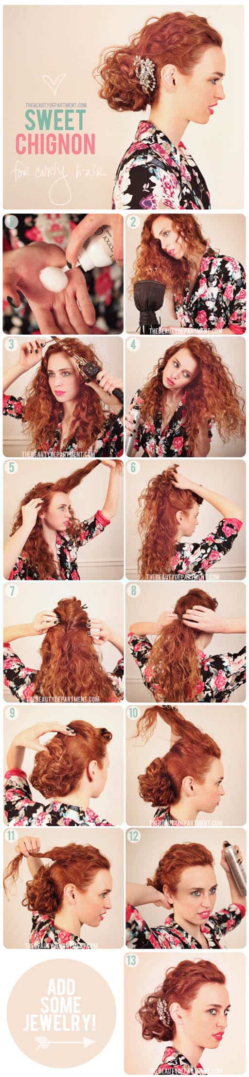 Fantastic Curly Hairstyle Tutorials That You Have To Check Out Now