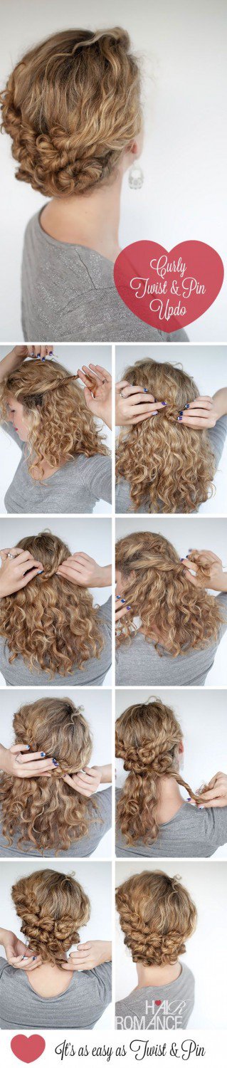 Fantastic Curly Hairstyle Tutorials That You Have To Check Out Now