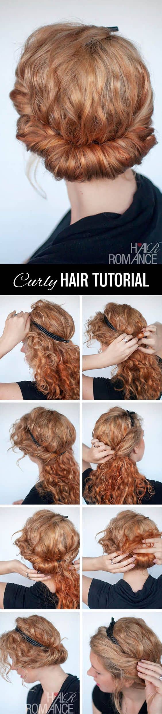 Fantastic Curly Hairstyle Tutorials That You Have To Check Out Now