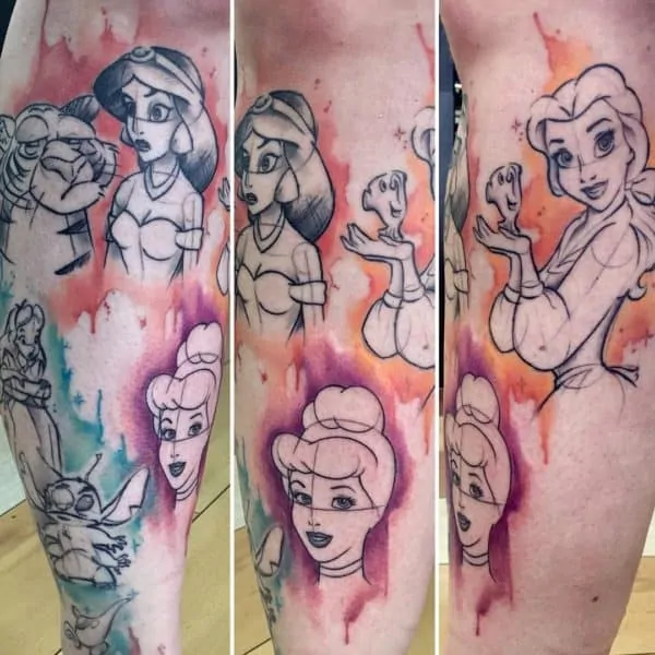 Adorable Disney Tattoo Ideas That You Are Going To Love