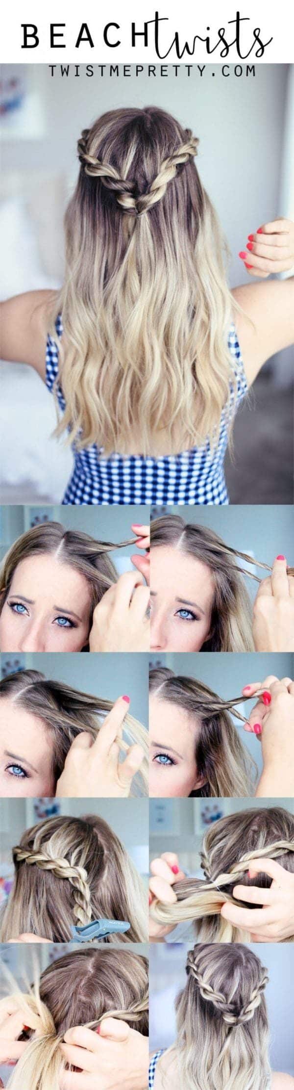 Awesome Hairstyle Tutorials That You Can Do In Less Than 5 Minutes