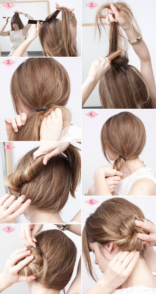 Awesome Hairstyle Tutorials That You Can Do In Less Than 5 Minutes