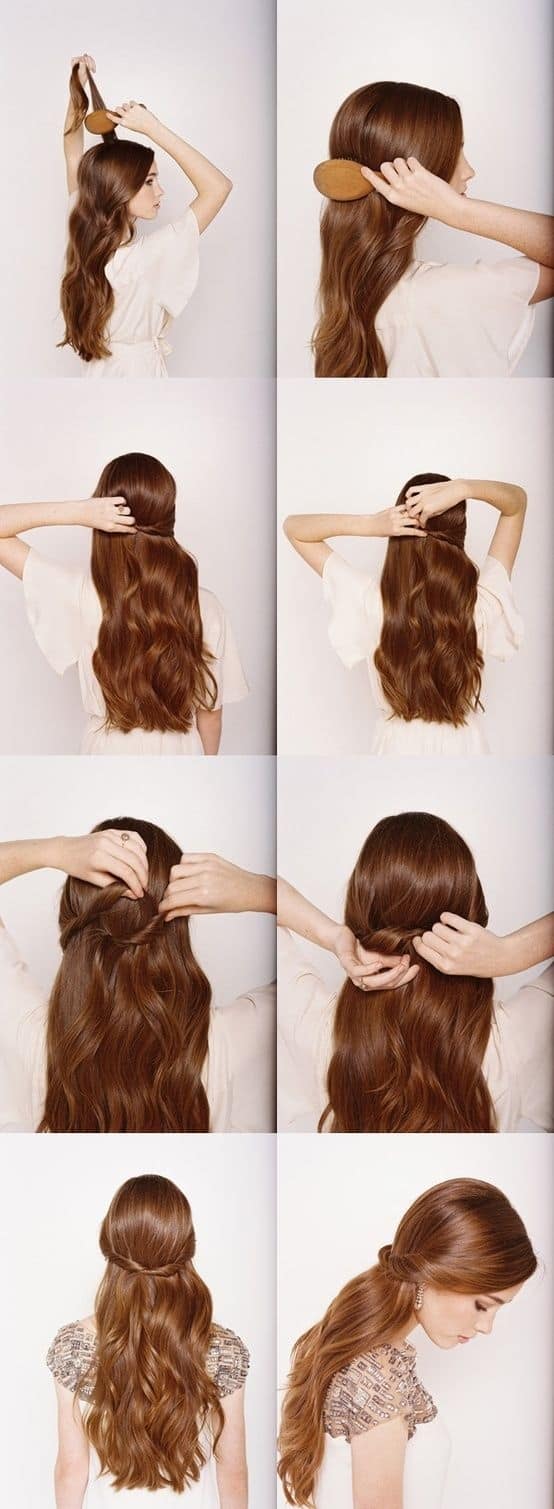 Awesome Hairstyle Tutorials That You Can Do In Less Than 5 Minutes