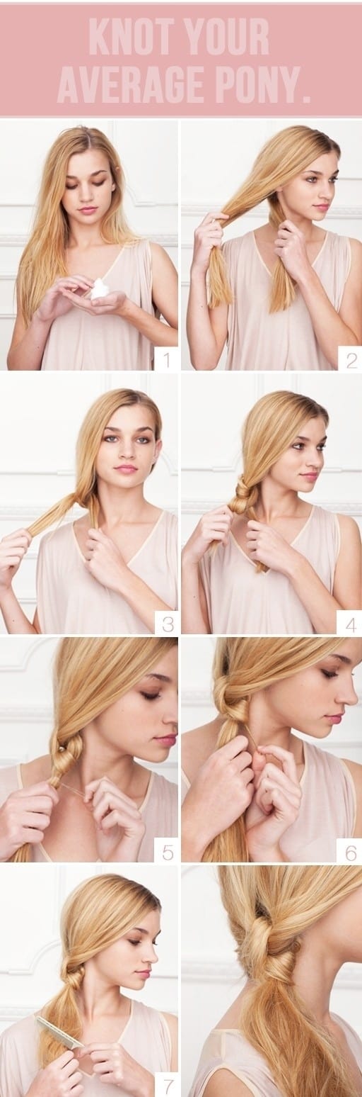 Awesome Hairstyle Tutorials That You Can Do In Less Than 5 Minutes