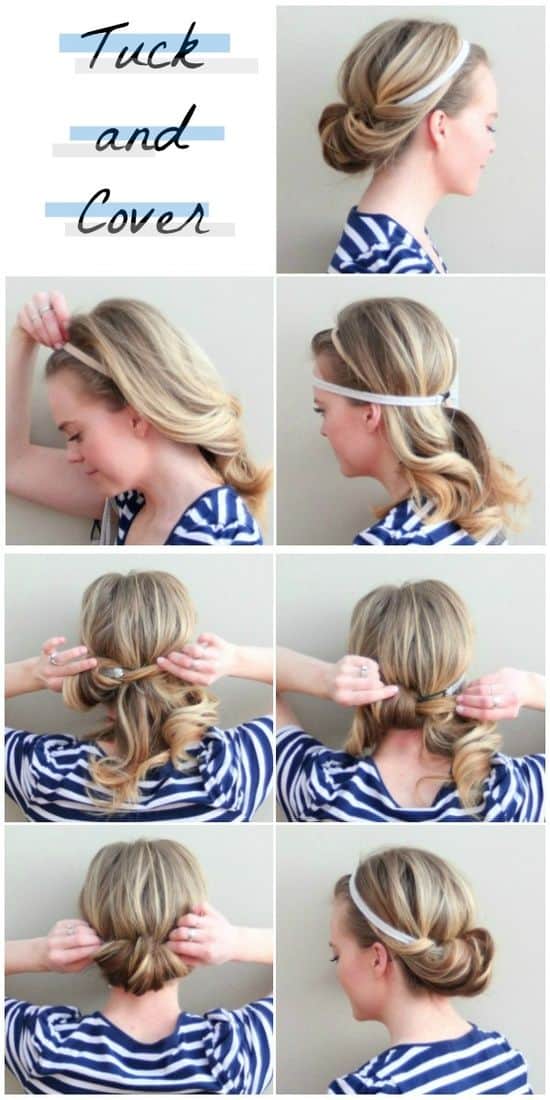 Awesome Hairstyle Tutorials That You Can Do In Less Than 5 Minutes