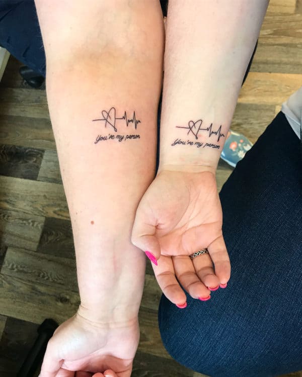 Matching Friendship Tattoos To Show Your Love For One Other