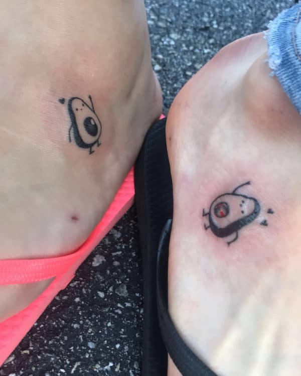 Matching Friendship Tattoos To Show Your Love For One Other