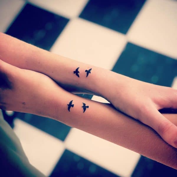 Matching Friendship Tattoos To Show Your Love For One Other