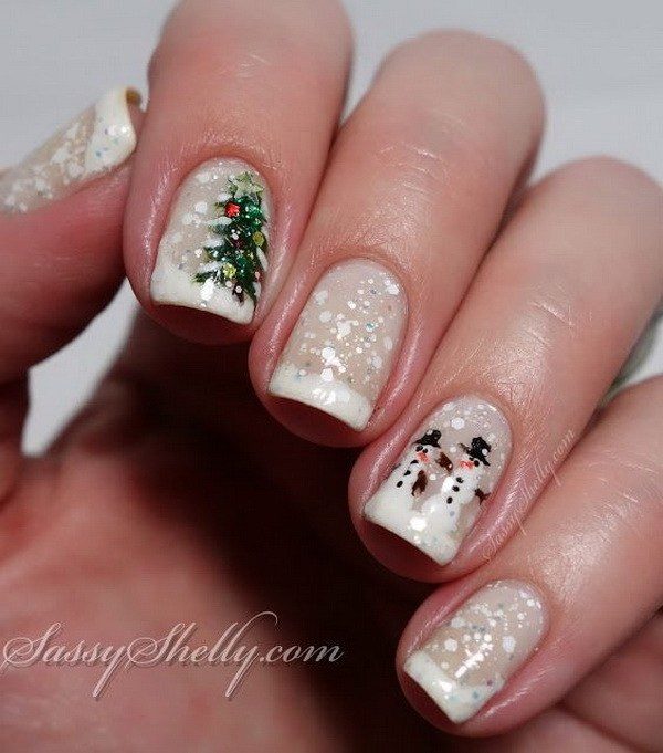 Festive Winter Nails That Will Make Your Holidays Delightful