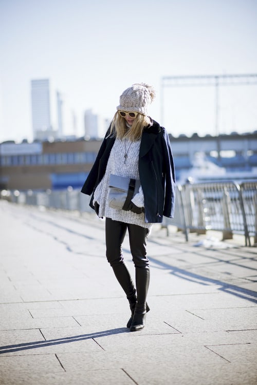 Young stylish woman wearing beige warm coat, pants and sunglasses walking  in the city street in cold season. Winter fashion, elegant look, outfit  Stock Photo - Alamy