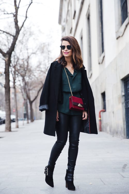 Stylish Leather Pants Outfits That Are Wonderful For This Winter