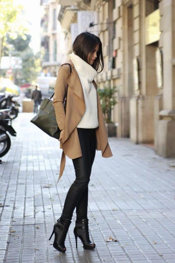 Stylish Leather Pants Outfits That Are Wonderful For This Winter