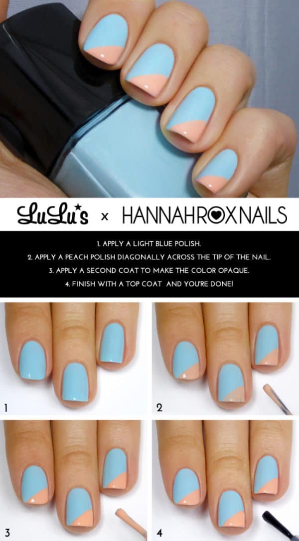 Simple And Pretty Nails Tutorials That Everyone Can Make