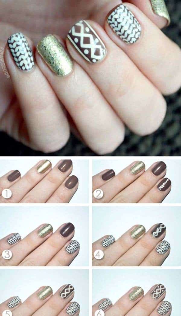 Simple And Pretty Nails Tutorials That Everyone Can Make