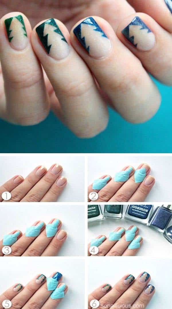 Simple And Pretty Nails Tutorials That Everyone Can Make