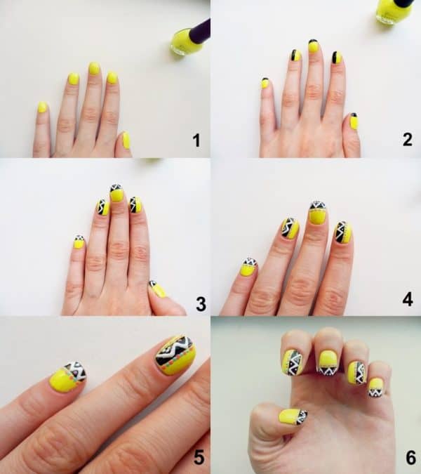 Simple And Pretty Nails Tutorials That Everyone Can Make