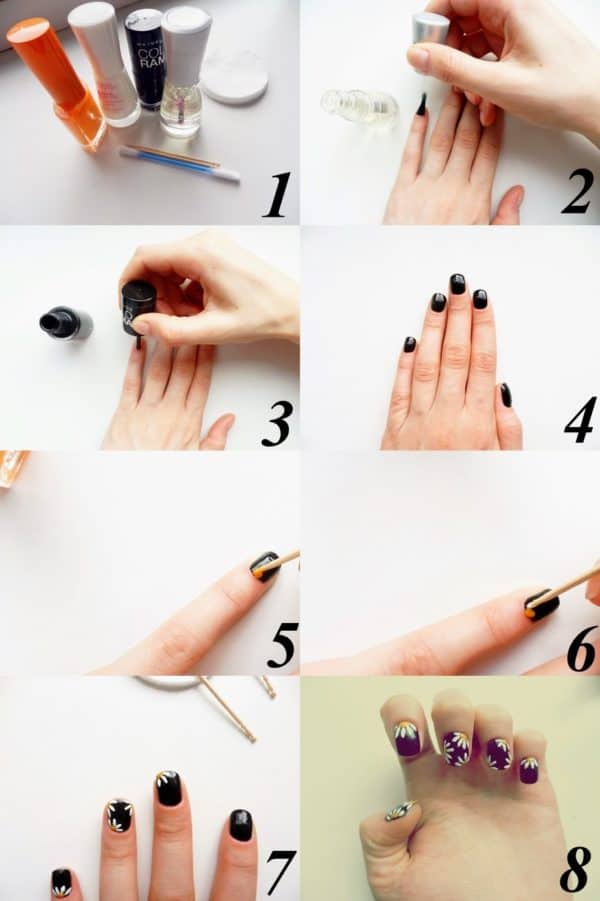 Simple And Pretty Nails Tutorials That Everyone Can Make